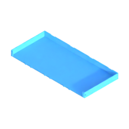 Render of MODULITH 165 Decor Drawer - 4W-0.5H